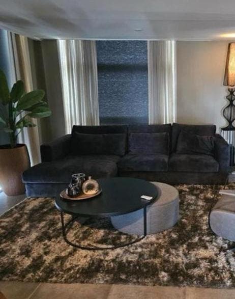 Luxe Velvet Ruime Bank - 3 Meter Lang & Comfortabel, Gebruikt, Verzenden, 300 cm of meer, 75 tot 100 cm