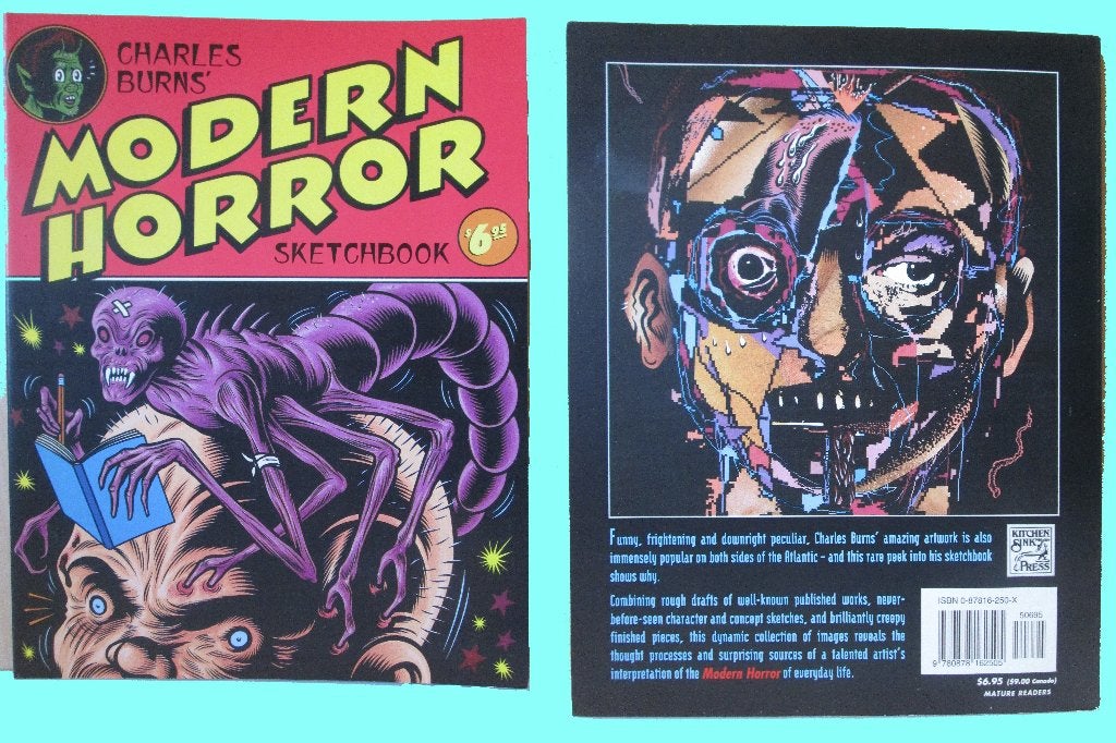 Charles Burns' modern horror skecthbook (SC), Boeken, Strips | Comics, Eén comic, Amerika, Nieuw, Ophalen of Verzenden