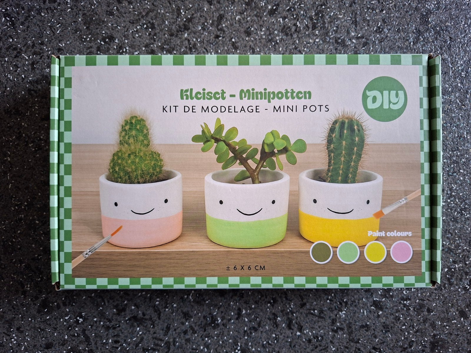 DIY Kleiset: Minipotten & Minischaal - Knutselplezier, Ophalen of Verzenden, Nieuw