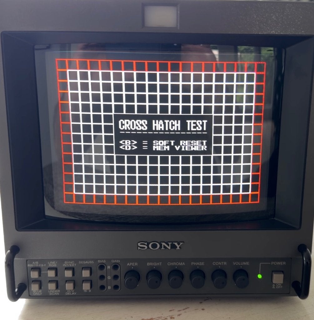 Sony PVM-8045Q CRT Monitor – In Uitstekende Staat, Ophalen, Gebruikt, Minder dan 40 cm, Sony