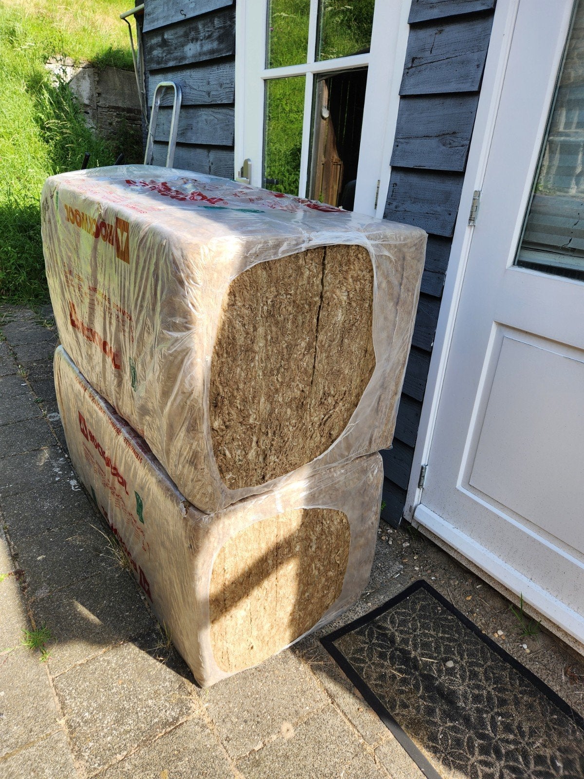 Rockwool Steenwol 75x1200x600 - 2 pakken (16 platen), Doe-het-zelf en Verbouw, Ophalen, 10 tot 15 m², Nieuw, Steenwol