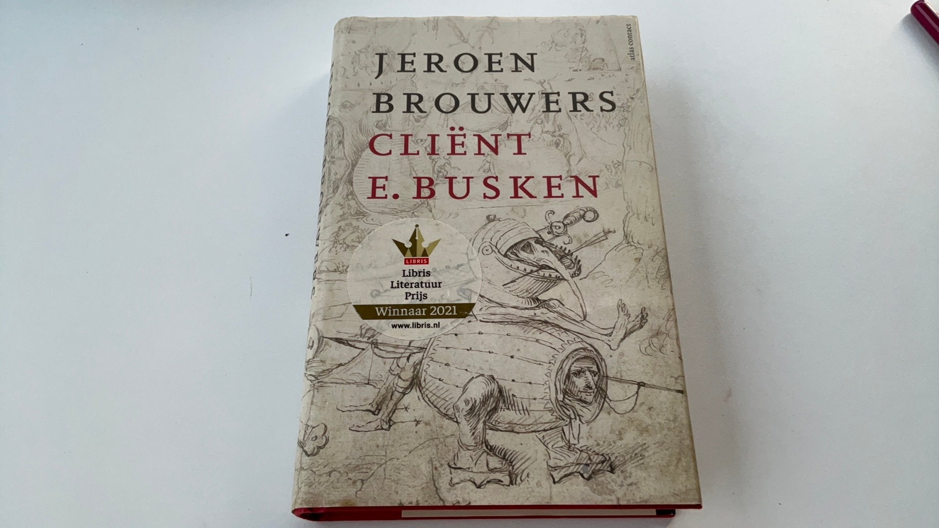 Jeroen Brouwers, client E. Busken, Ophalen of Verzenden, Zo goed als nieuw