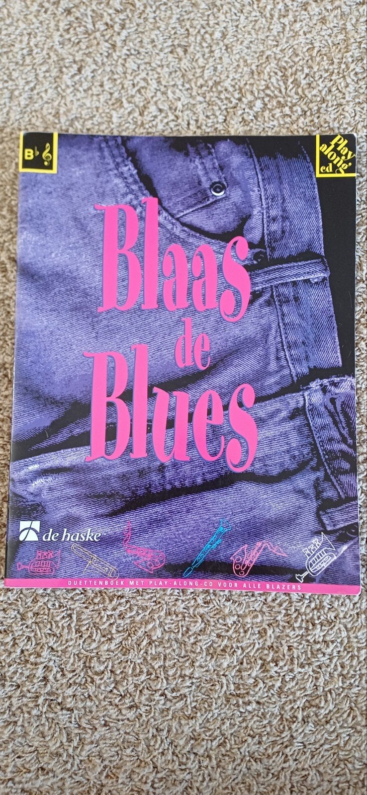 blaas de blues tenorsaxofoon, Muziek en Instrumenten, Ophalen, Saxofoon, Zo goed als nieuw, Blues