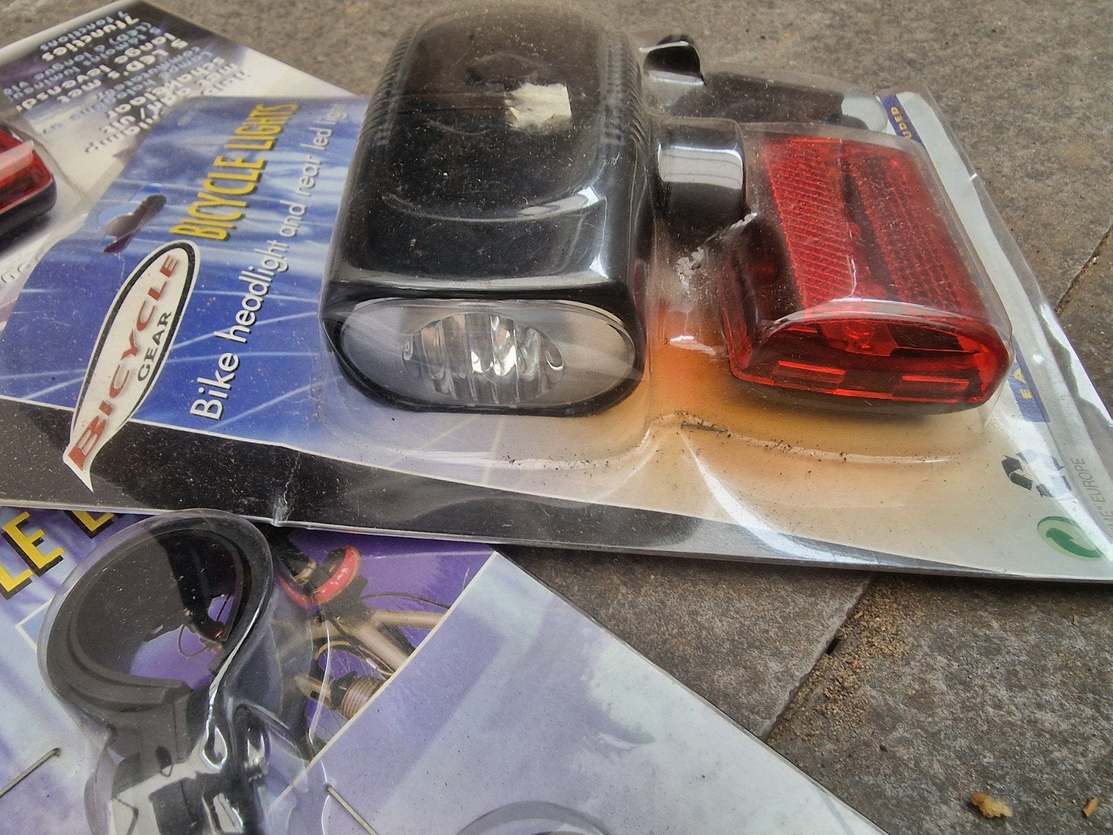 nieuwe set fietsverlichting, Ophalen of Verzenden, Nieuw, Batterij, Verlichtingsset