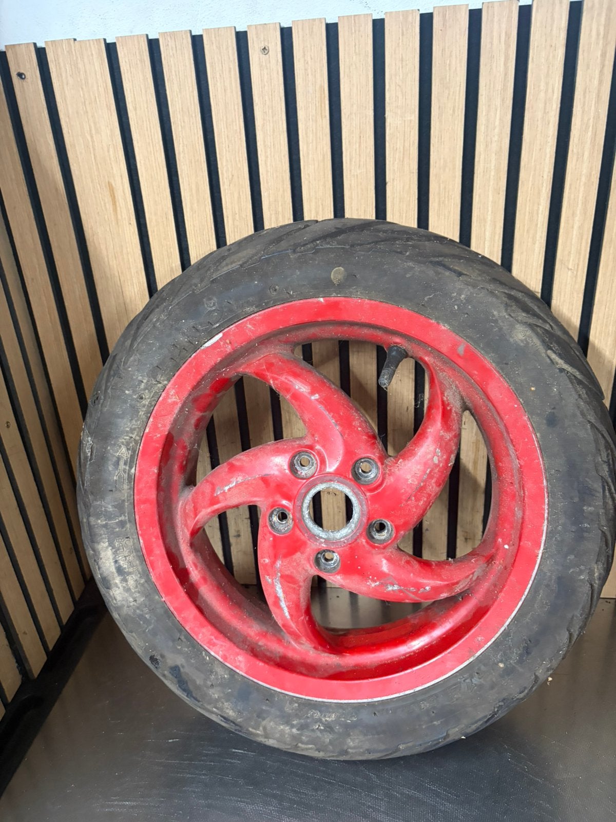 gilera runner 50cc achtervelg dubbel disk, Ophalen