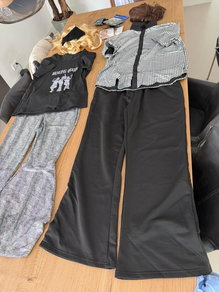 ABBA outfits, Ophalen of Verzenden, Nieuw, Feestartikel