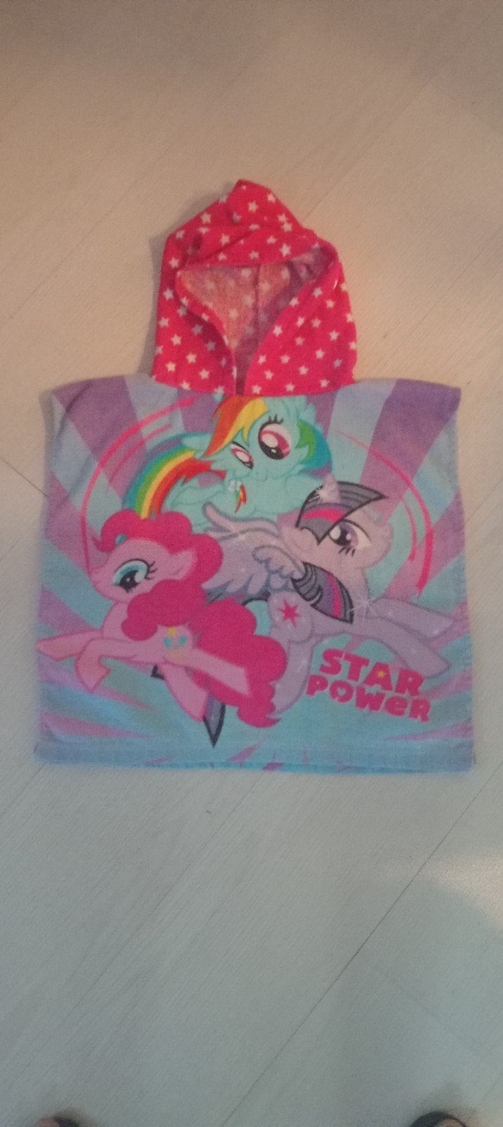 handdoek - Cape van My Little Pony Star Power, Kinderen en Baby's, Pony, Gebruikt, Jongen of Meisje, One size