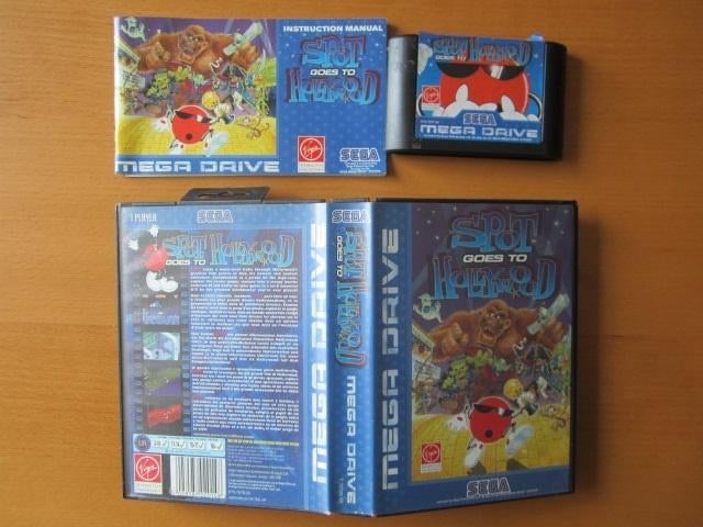 Coolspot, Cool Spot goes Hollywood Sega Mega Drive Megadrive, Spelcomputers en Games, Gebruikt, 1 speler, Ophalen of Verzenden