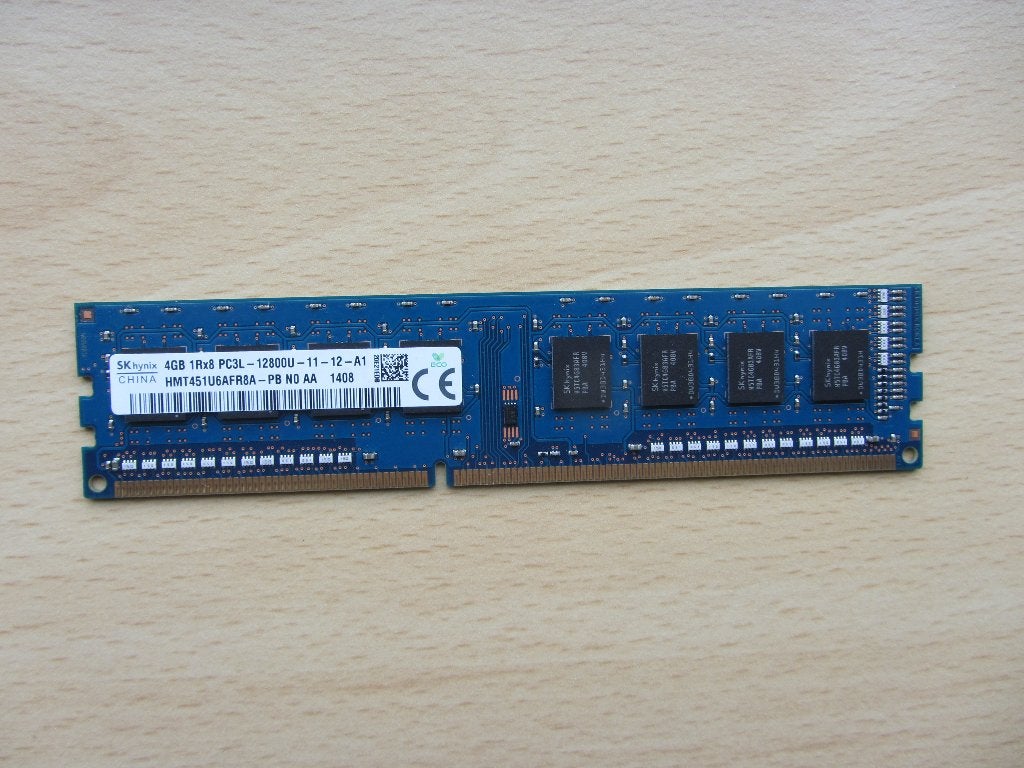 Hynix 4GB PC3-12800 DDR3-1600MHz non-ECC Unbuffered CL11, Computers en Software, RAM geheugen, DDR3, Ophalen of Verzenden, Desktop