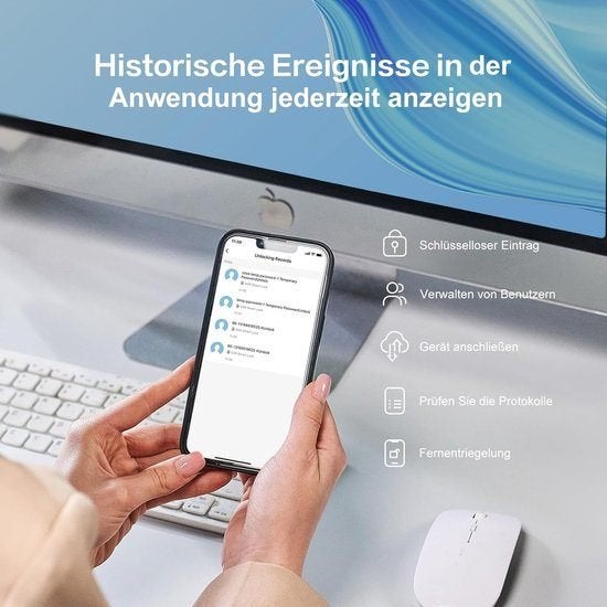 Slimme Deurslot – Elektronisch Slot – Keyless Lock, Corvance B.V., Verzenden, Nieuw, Corvancebol@gmail.com