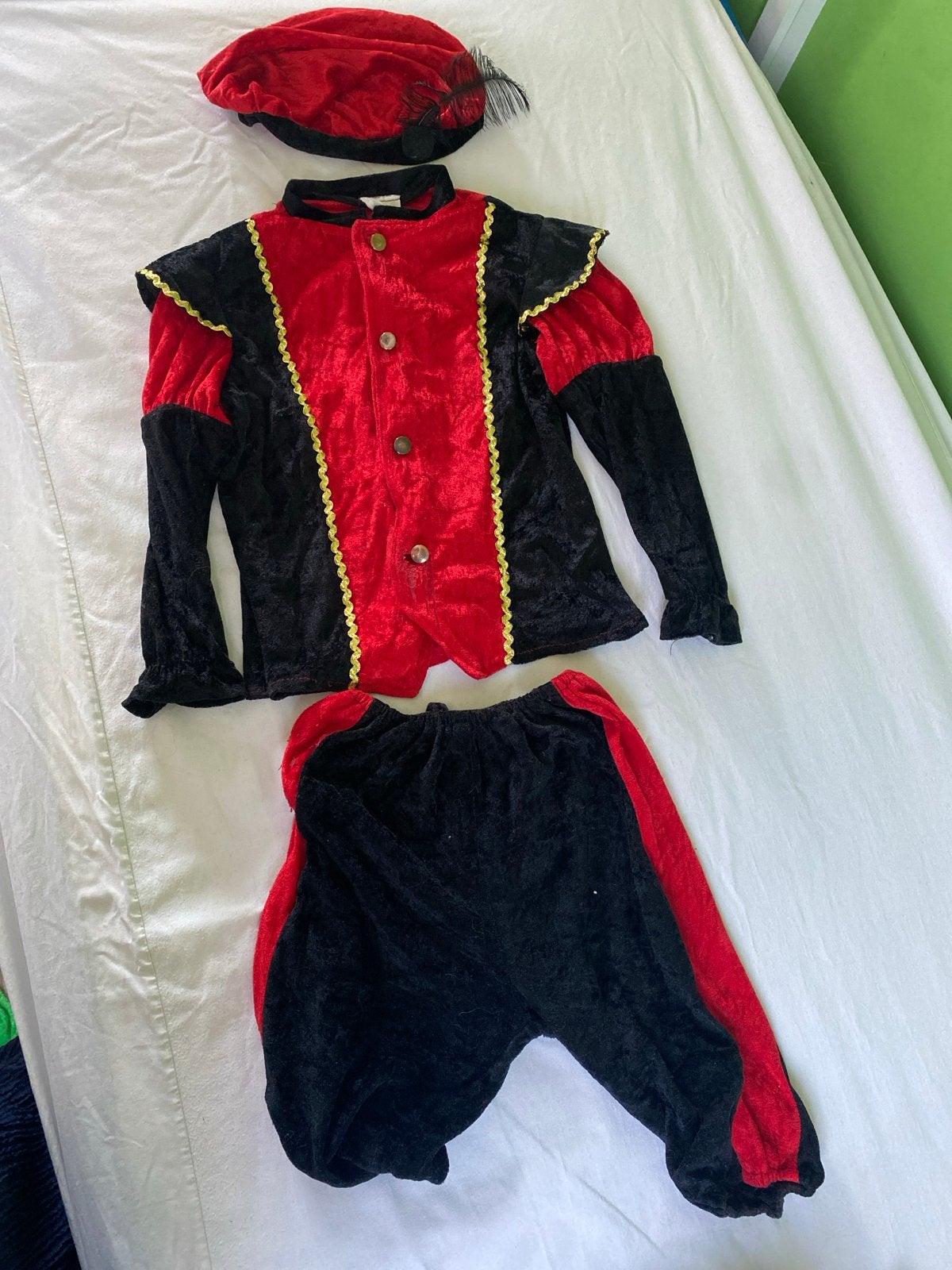 Pietenpak compleet met baret, Kleding | Dames, Kerstmis of Sinterklaas, Kleding, Gedragen, Ophalen