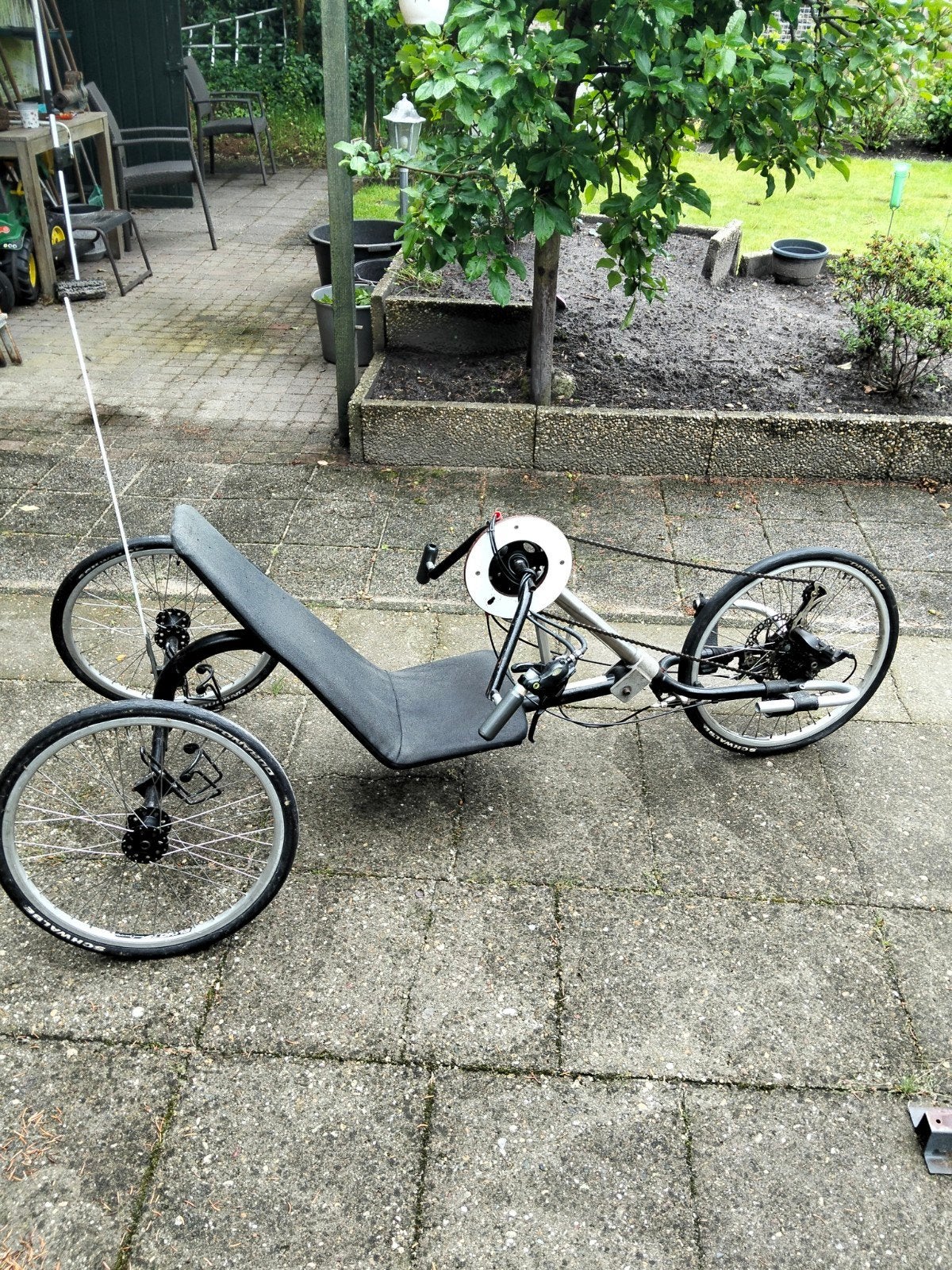 Professionele Handbike - Comfortabel en Snel, Gebruikt, Bovenstuur, Schijfrem, Ophalen