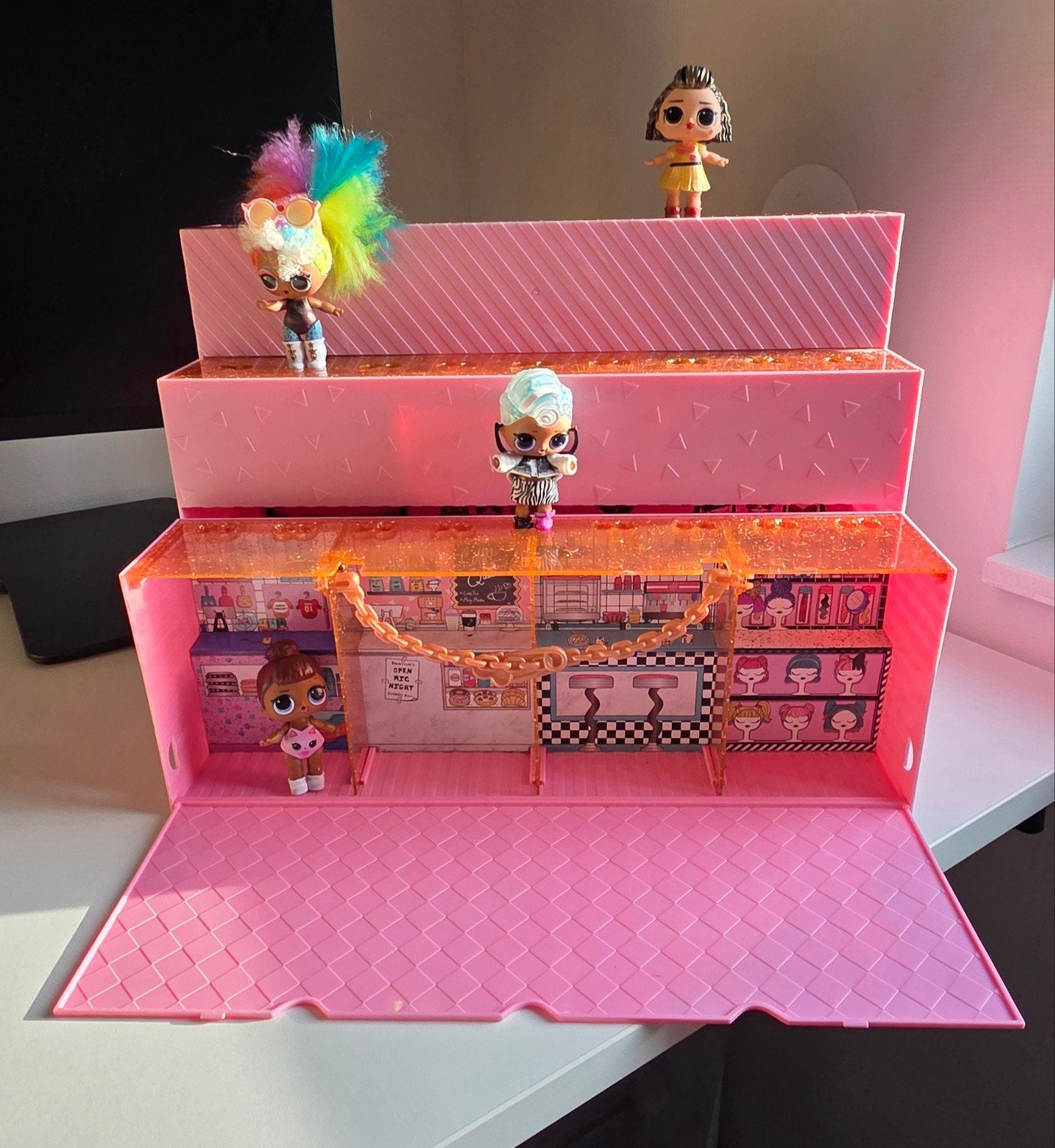LOL Surprise Mini Shop 3-in-1 met poppetjes en accessoires, Ophalen of Verzenden, Gebruikt, Overige typen