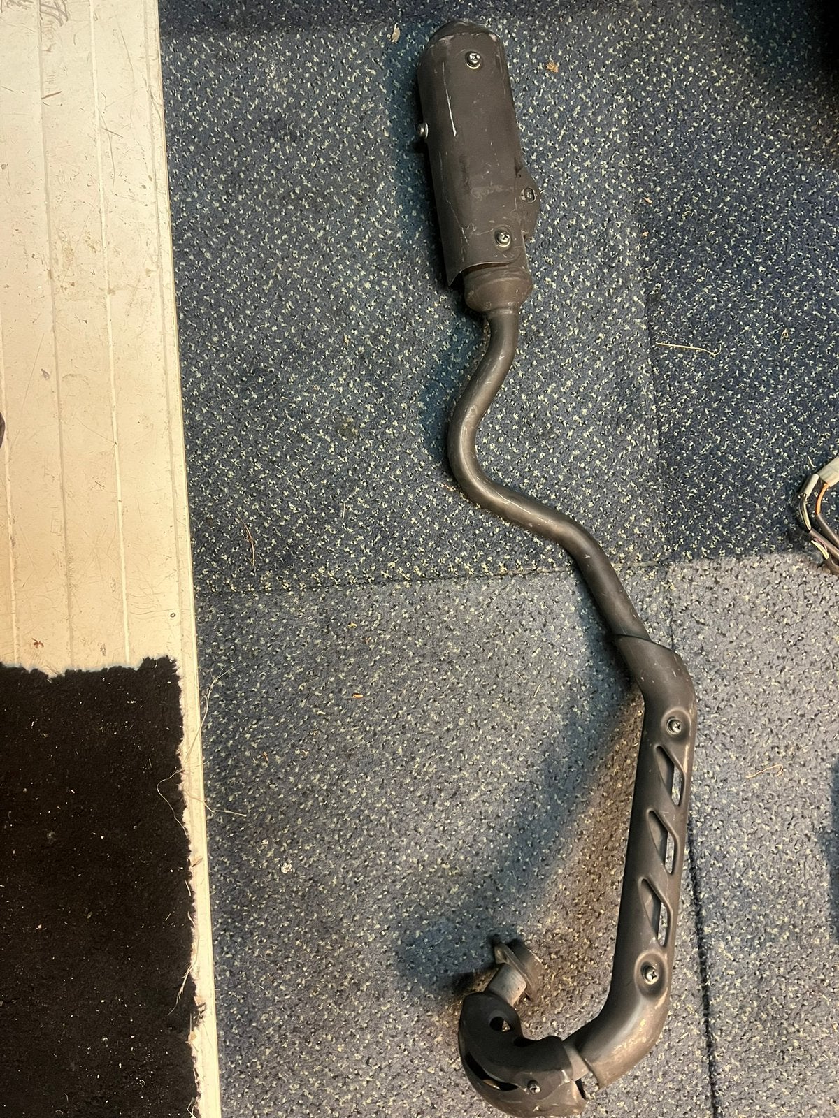 Kawasaki Klx 110 uitlaat systeem, Ophalen, Gebruikt