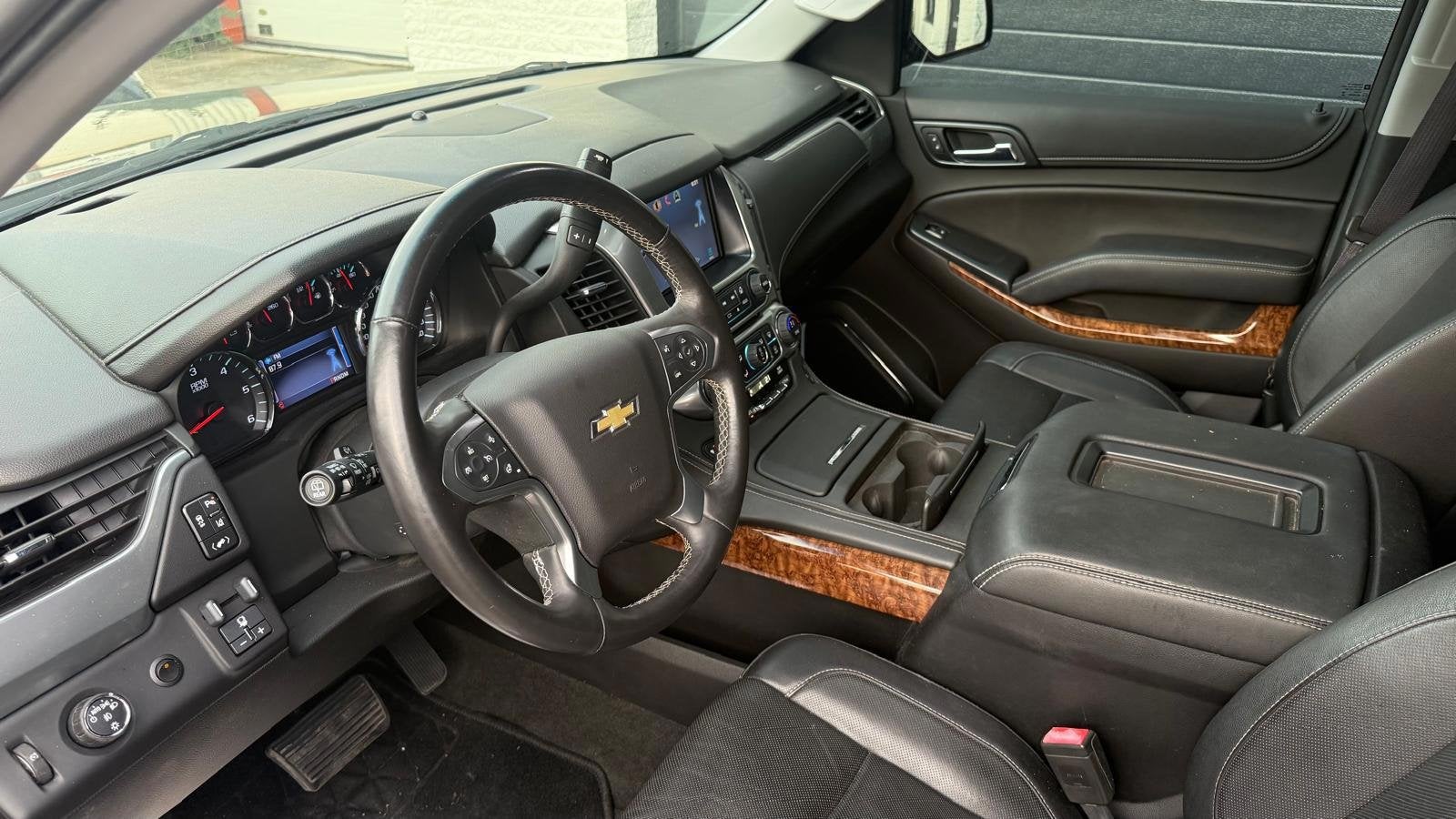 Chevrolet TAHOE | Cruise | BTW | Bose | Camera | Grijs Kente, Auto's, Gebruikt, Chevrolet, Leder, Bedrijf
