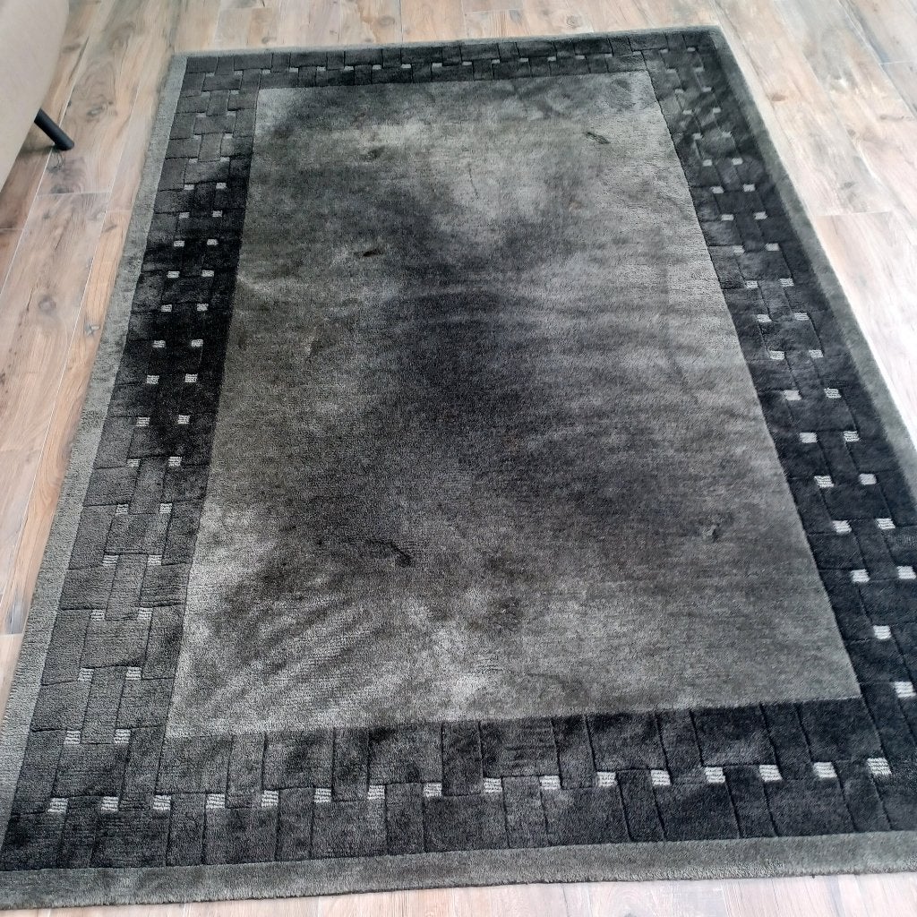 vloerkleed, Ophalen, Zwart, 150 tot 200 cm, 200 cm of meer