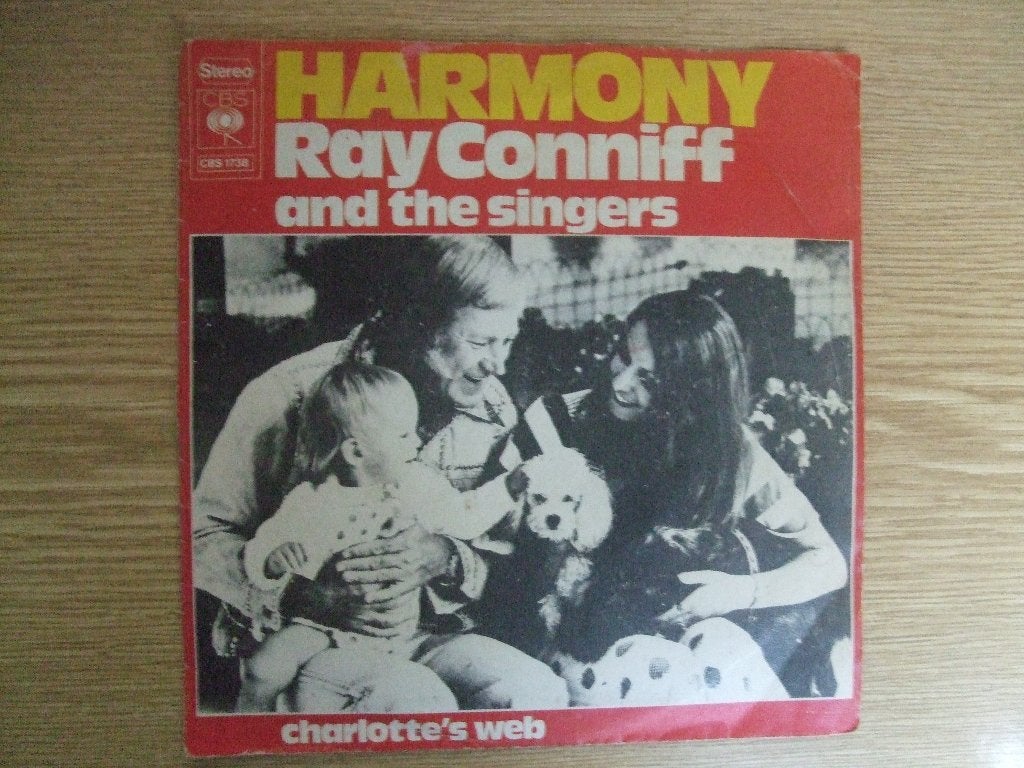 RAY CONNIFF     HARMONY / CHARLOTTE'S WEB, Cd's en Dvd's, Vinyl Singles, Zo goed als nieuw, Pop, 7 inch, Ophalen of Verzenden