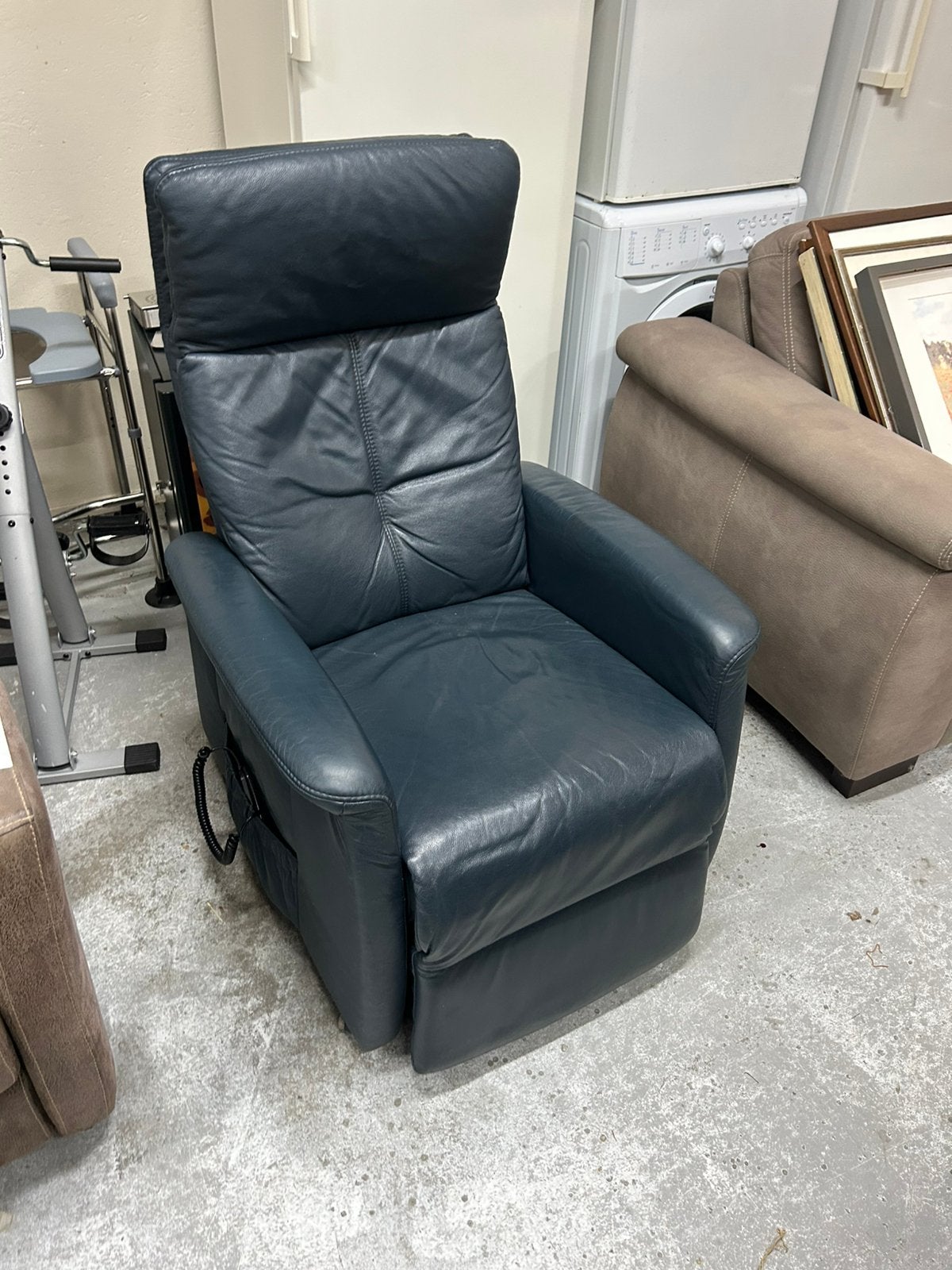 Sta op stoel, Huis en Inrichting, Fauteuils, Ophalen of Verzenden, Zo goed als nieuw, 75 tot 100 cm, 50 tot 75 cm