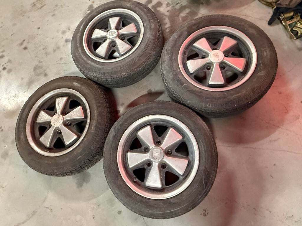 Porsche 911 Fuchs velgen 6J 15 inch, Ophalen, Zuffenhausen, Info@porsche.de, Zo goed als nieuw