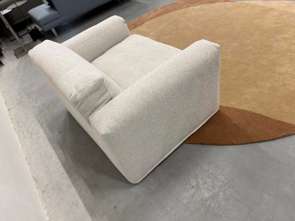 Nieuw Gelderland 0905 Fauteuil Riva stof Design Loveseat 130, Nieuw, 75 tot 100 cm, Gelderland, Stof