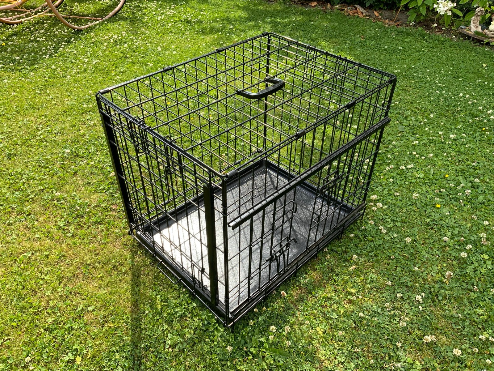 Hondenbench 61x41x51 cm nieuwstaat (2x), Ophalen, Zo goed als nieuw