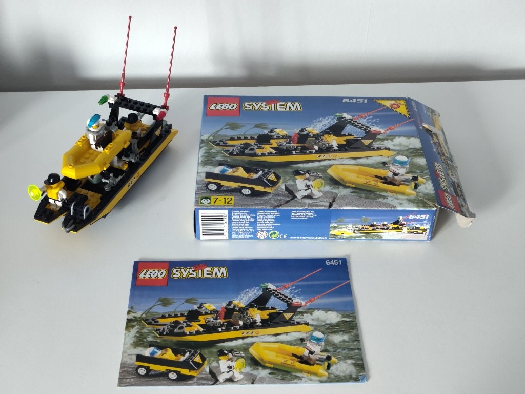 Lego - Set 6451-1 - River response, Gebruikt, Overige thema's, Lego, Ophalen of Verzenden