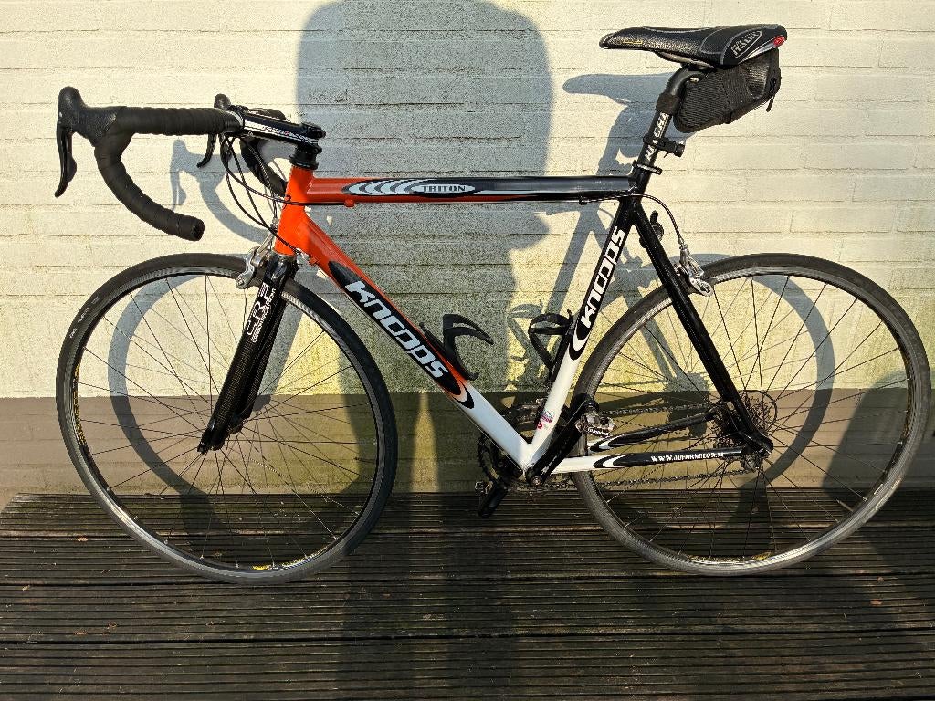 Triton Knoops racefiets - Campagnolo set - maat M/L- 28 inch, Fietsen en Brommers, Fietsen | Racefietsen, 28 inch, Gebruikt, Staal