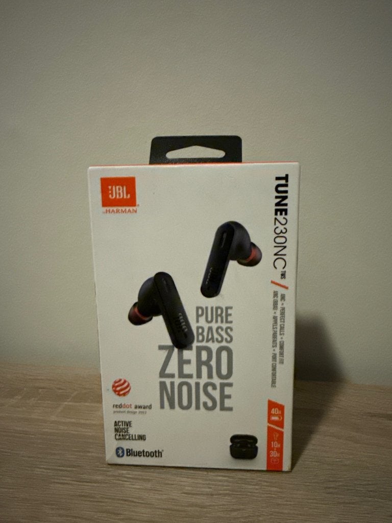 JBL Tune 230NC Zo goed als nieuw (1), Zwart, In gehoorgang (in-ear), Bluetooth, Ophalen of Verzenden