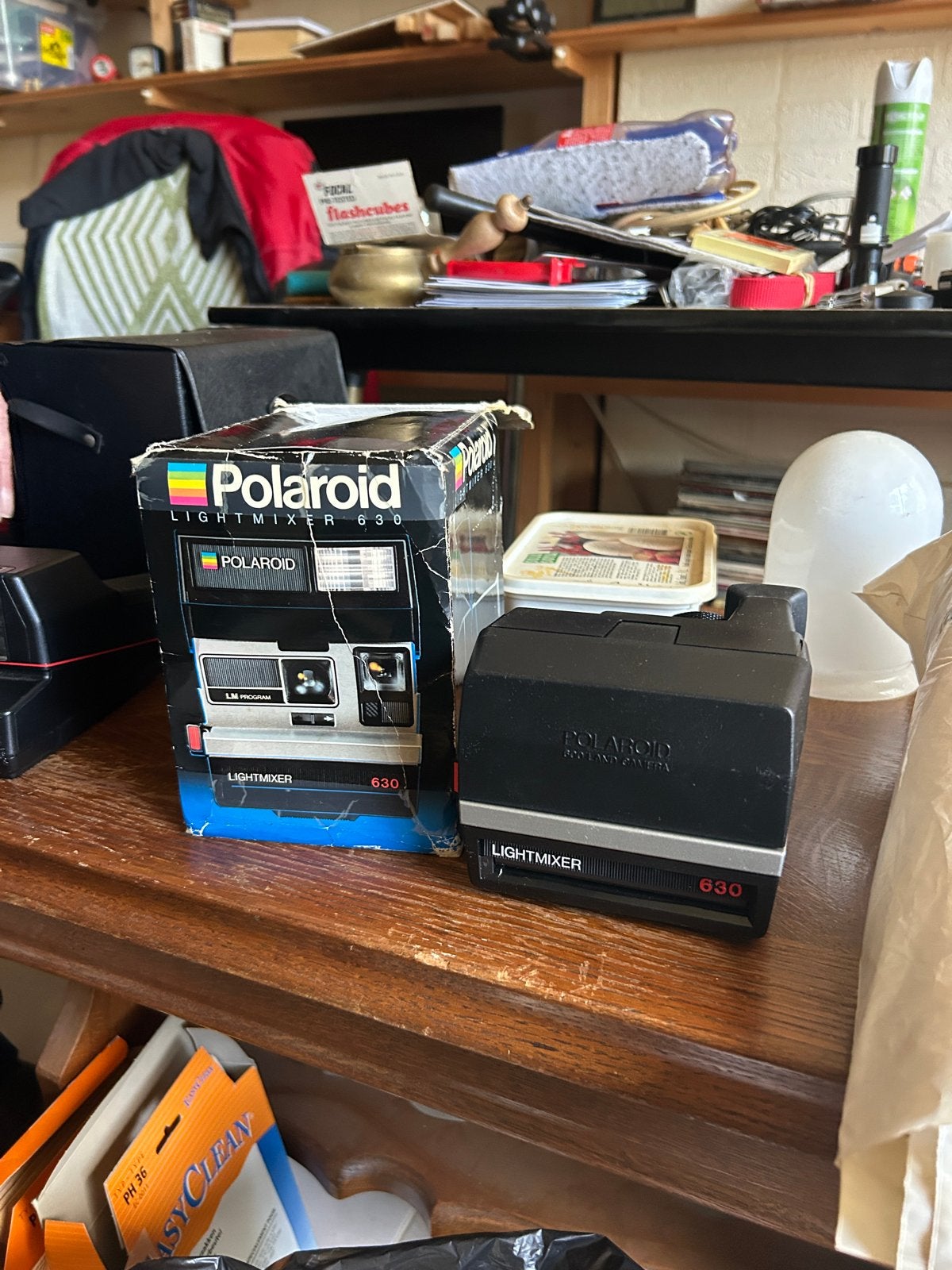 Polaroid Lightmixer 630 in originele doos, Ophalen of Verzenden, Gebruikt, Polaroid