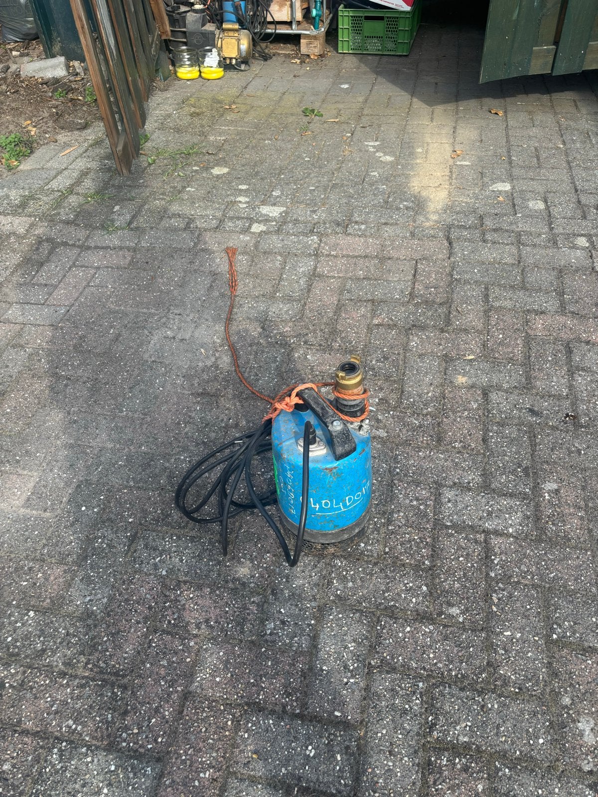 Robuuste dompelpomp - Ideaal voor waterafvoer