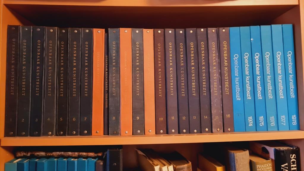 Reeks boeken: Openbaar Kunstbezit, Boeken, Ophalen