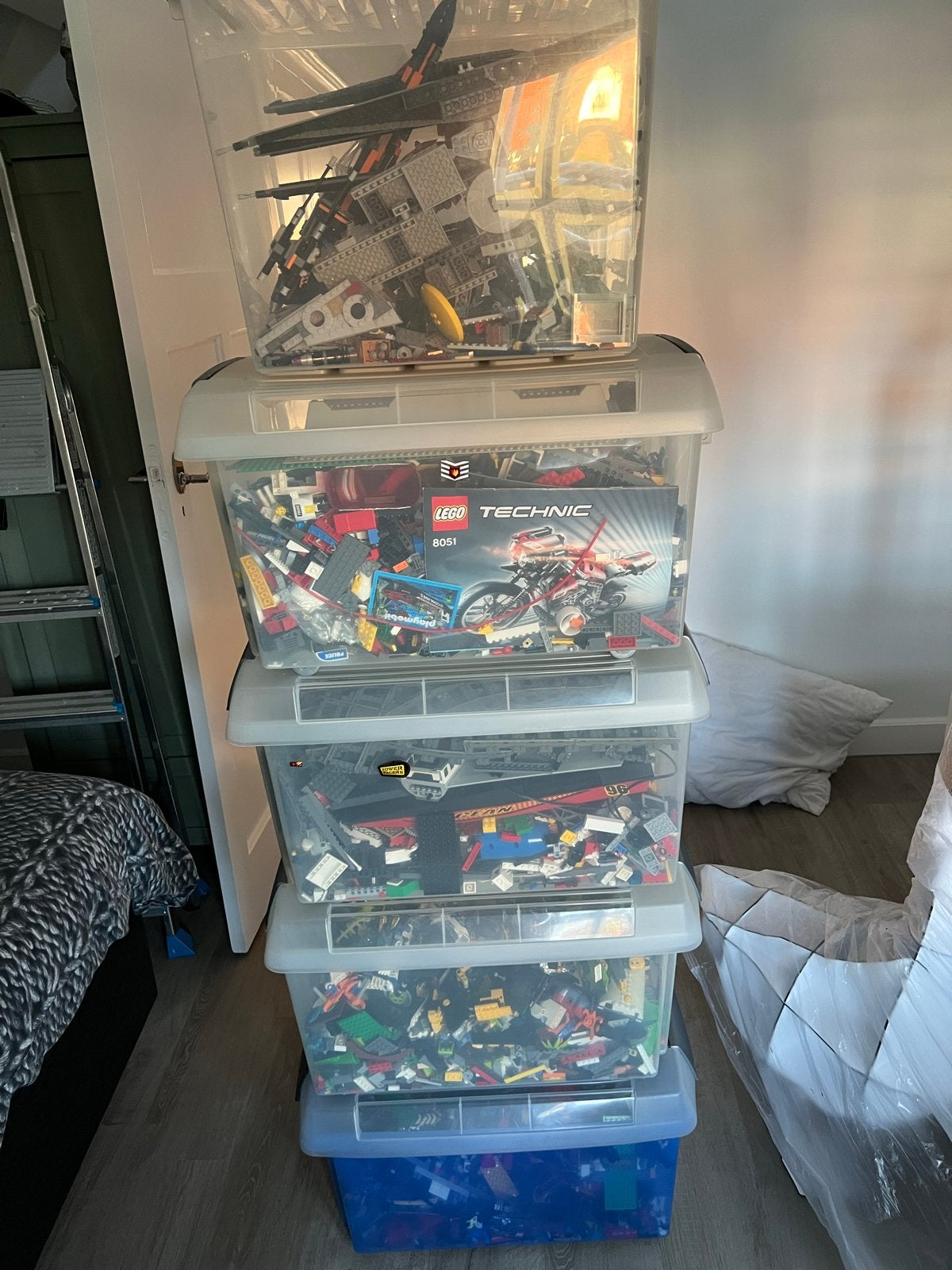 Grote partij LEGO: Technic, Ninjago, Star Wars en meer!, Ophalen, Gebruikt, Overige merken