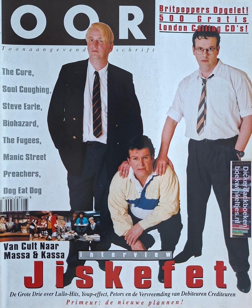Nuziekblad OOR, nr 11, 1996; Jiskefet, The Cure, Dog eat Dog, Ophalen of Verzenden, Gebruikt, Boek, Tijdschrift of Artikel