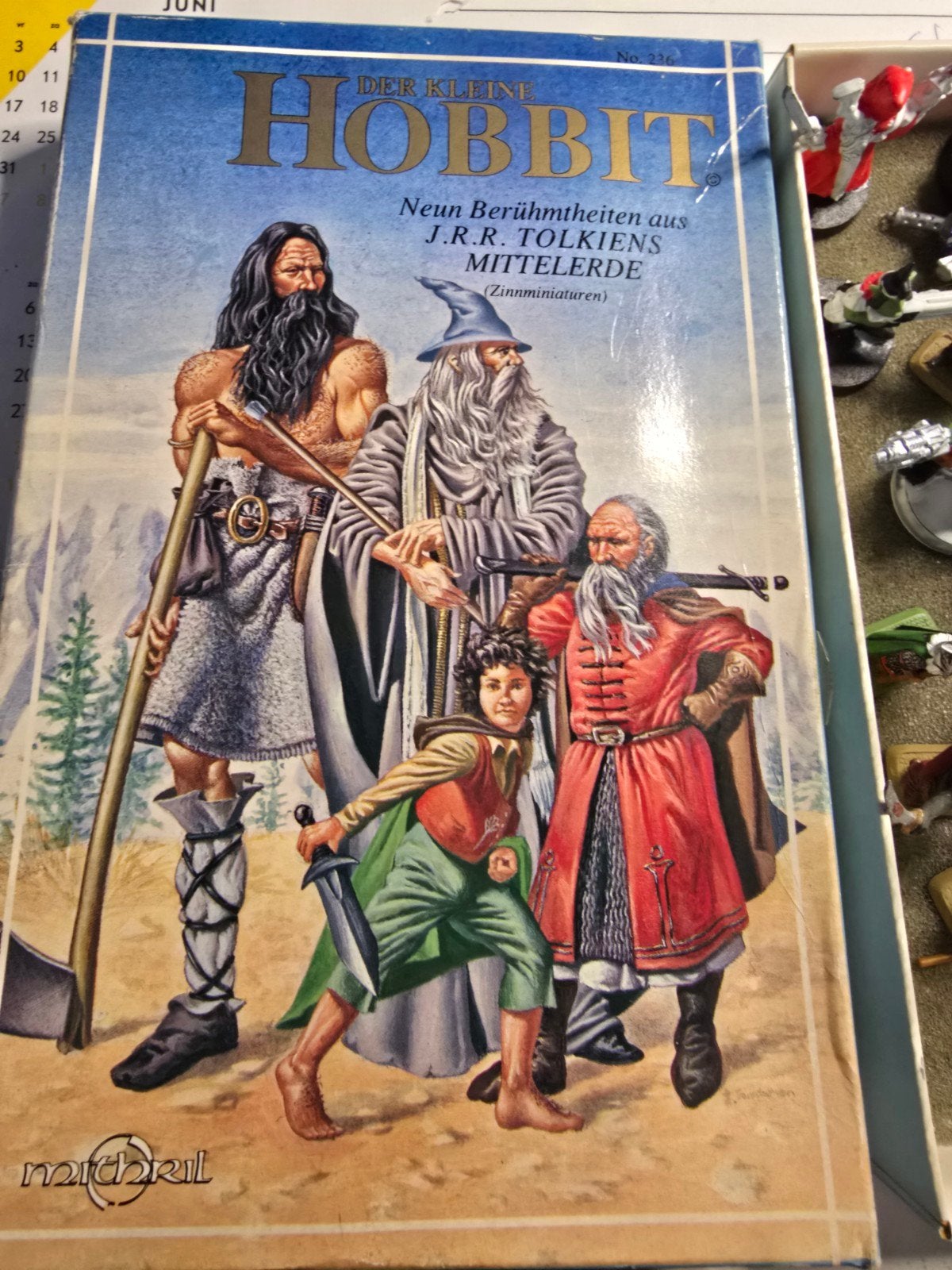Hobbit figuurtjes in doos, Ophalen of Verzenden