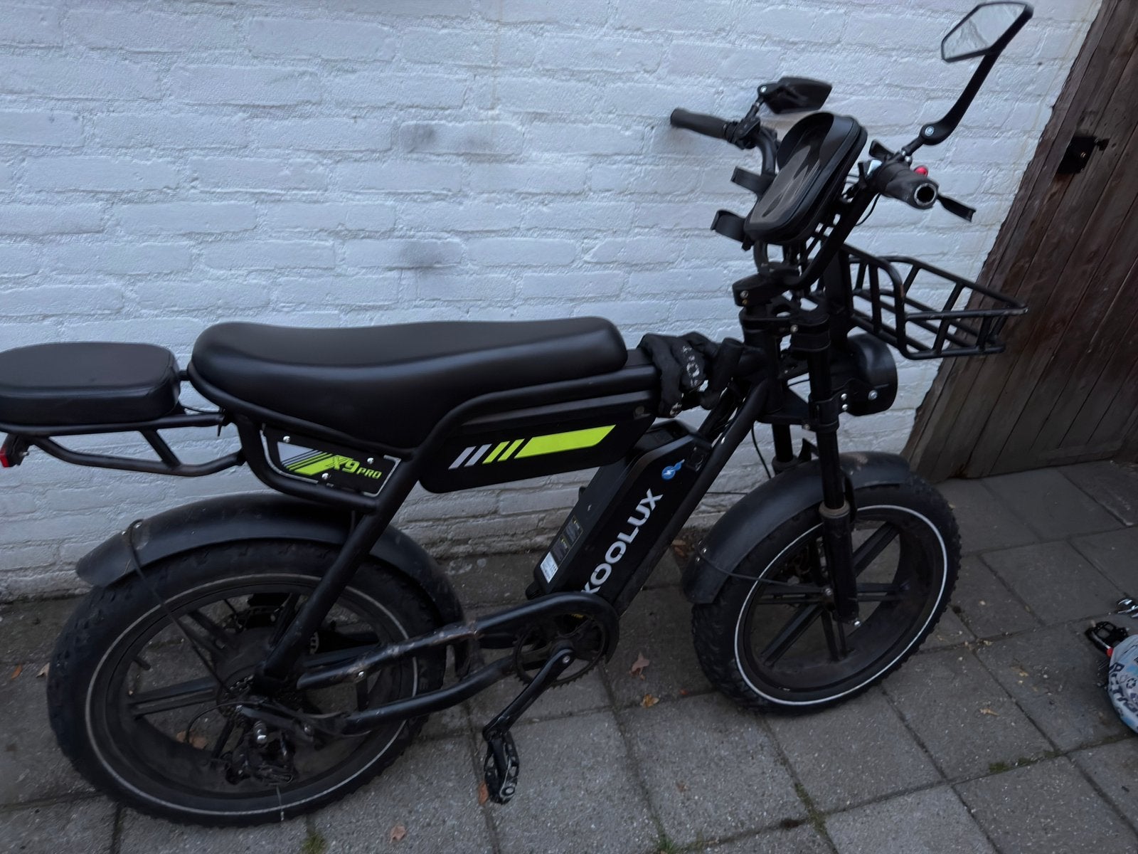 KOOLUX X9 Pro Fatbike – 2 Accu’s – Inclusief aankoopbewijs, Gebruikt, 59 cm of meer, 30 tot 50 km per accu, Ophalen