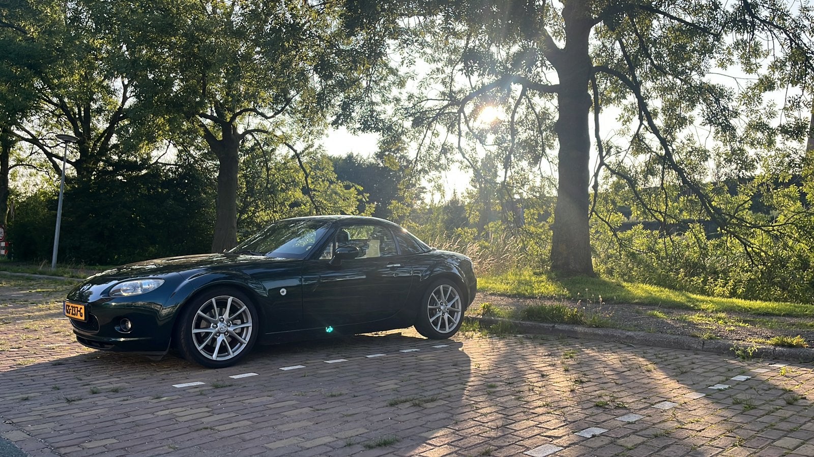 Mx-5 nc zwarte hardtop, Auto-onderdelen, Ophalen, Voor, Mazda, Achterklep