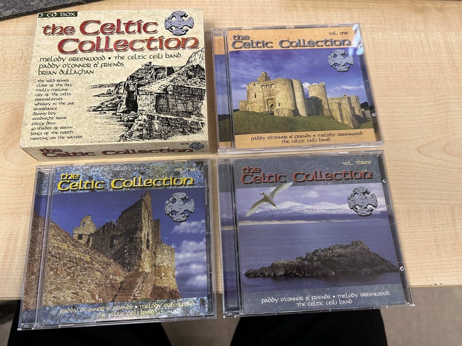 3CD-Box The Celtic Collection, Ophalen of Verzenden, Zo goed als nieuw