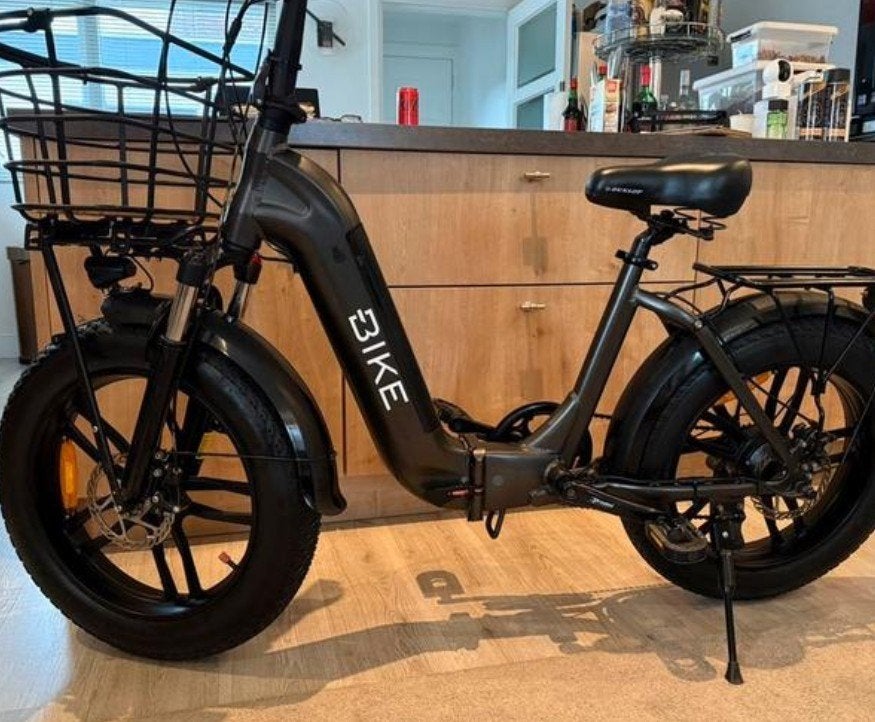 V-Bike Fatbike elektrische vouwfiets - Zo goed als nieuw!, Overige merken, Ophalen of Verzenden, Zo goed als nieuw, Minder dan 47 cm