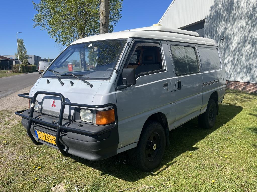 Mitsubishi L300 2.5 TD 4WD Camper Kampeerauto Hefdak, Overige merken, Airbags, Ringverwarming, Bedrijf