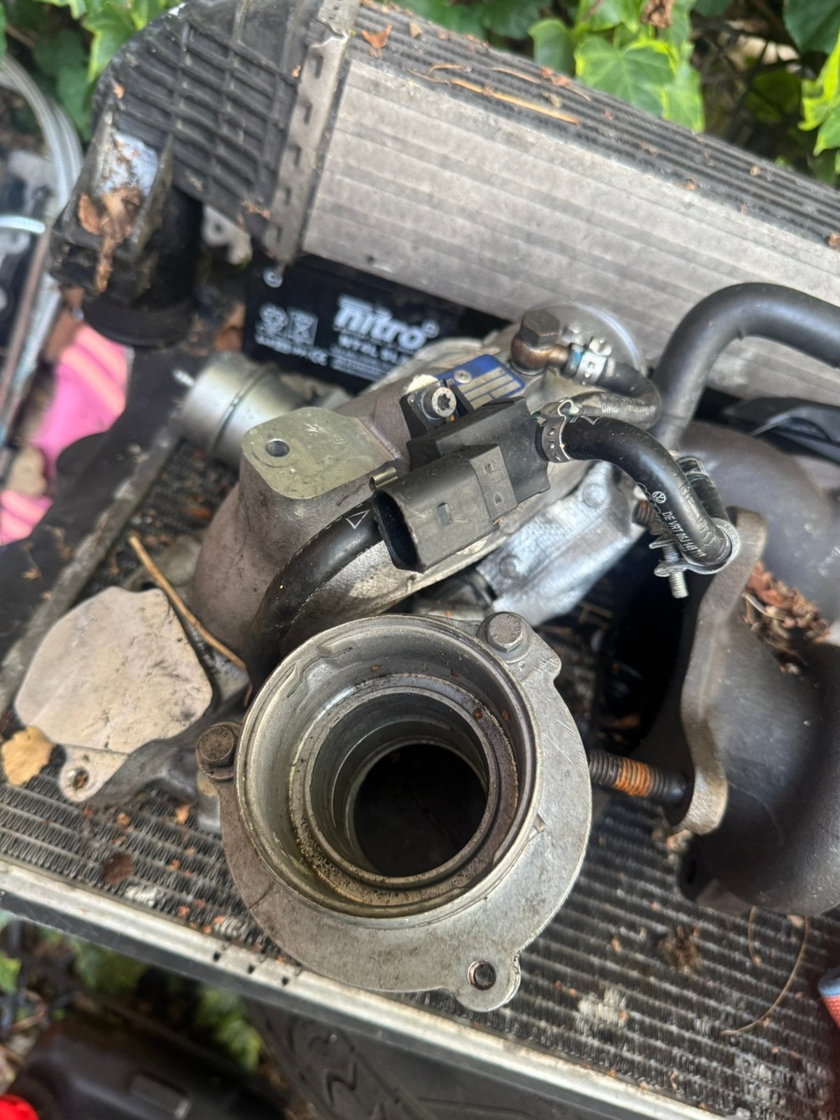 K04 turbo spullen, Ophalen