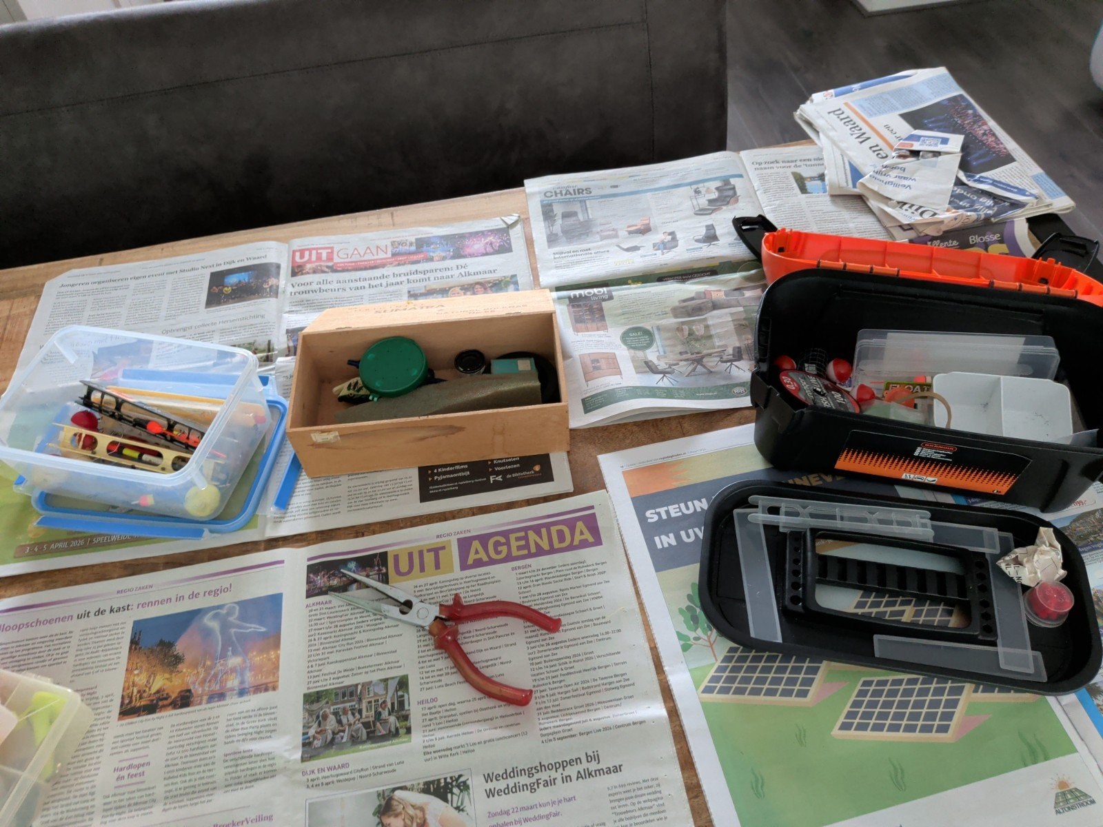 Kunst aas reparatie set, Ophalen, Zo goed als nieuw, Overige typen