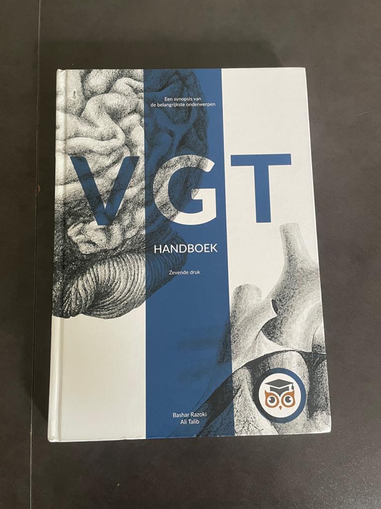 VGT Handboek - Zevende druk - Geneeskunde voorbereiding, Ophalen of Verzenden, Beta, Zo goed als nieuw, WO
