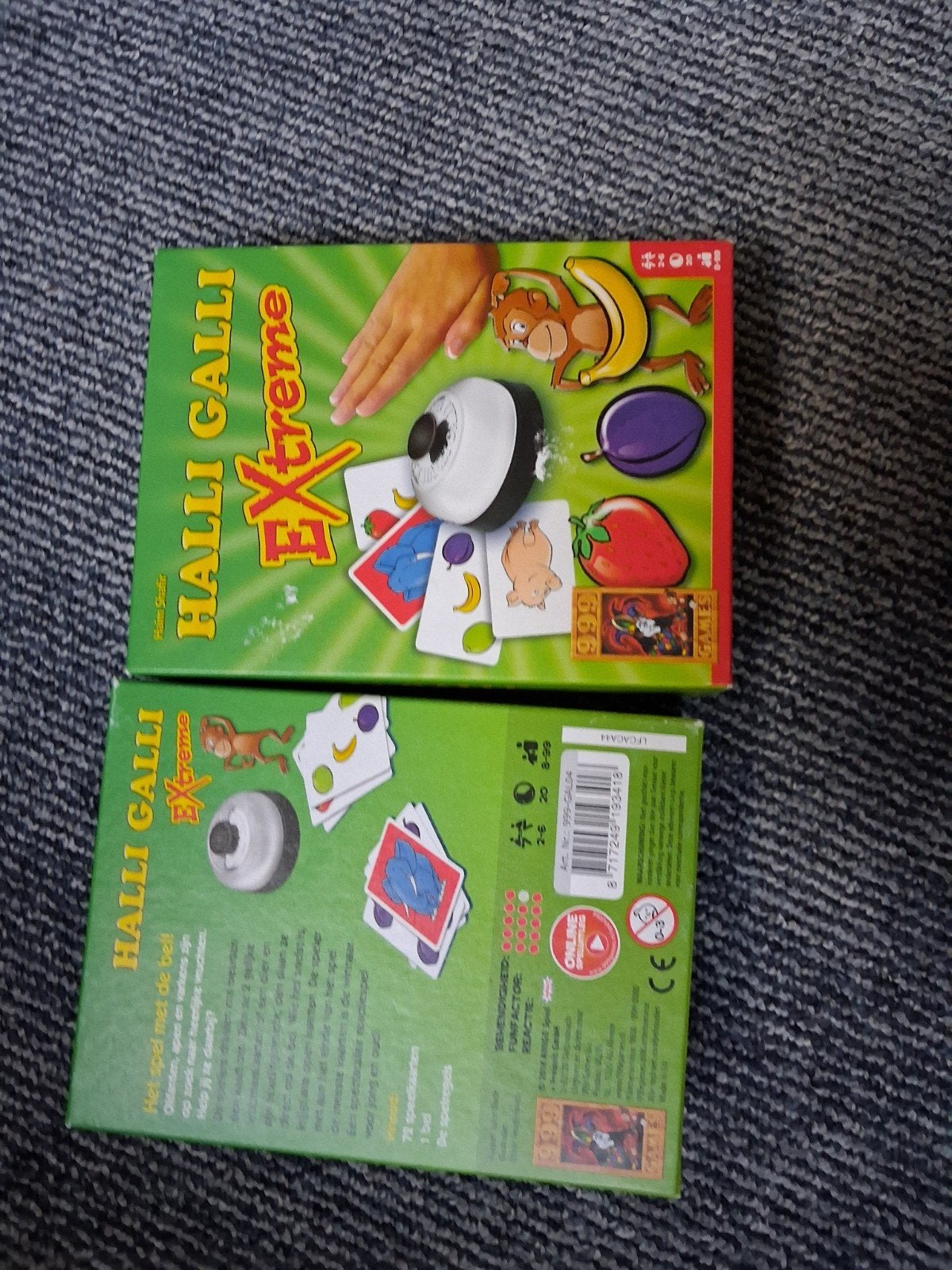 Halli Galli Extreme - Het snelle reactiespel, Een of twee spelers, Ophalen of Verzenden, Gebruikt, Amigo