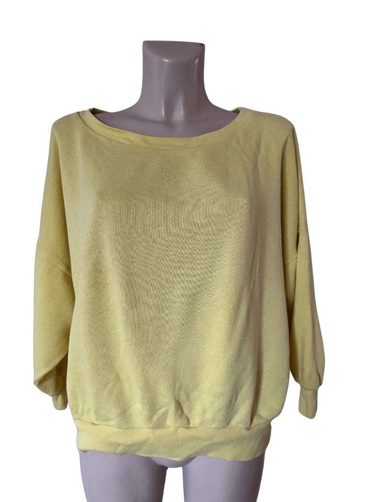 American Vintage trui S, Kleding | Dames, Maat 38/40 (M), Geel, Ophalen of Verzenden, Zo goed als nieuw