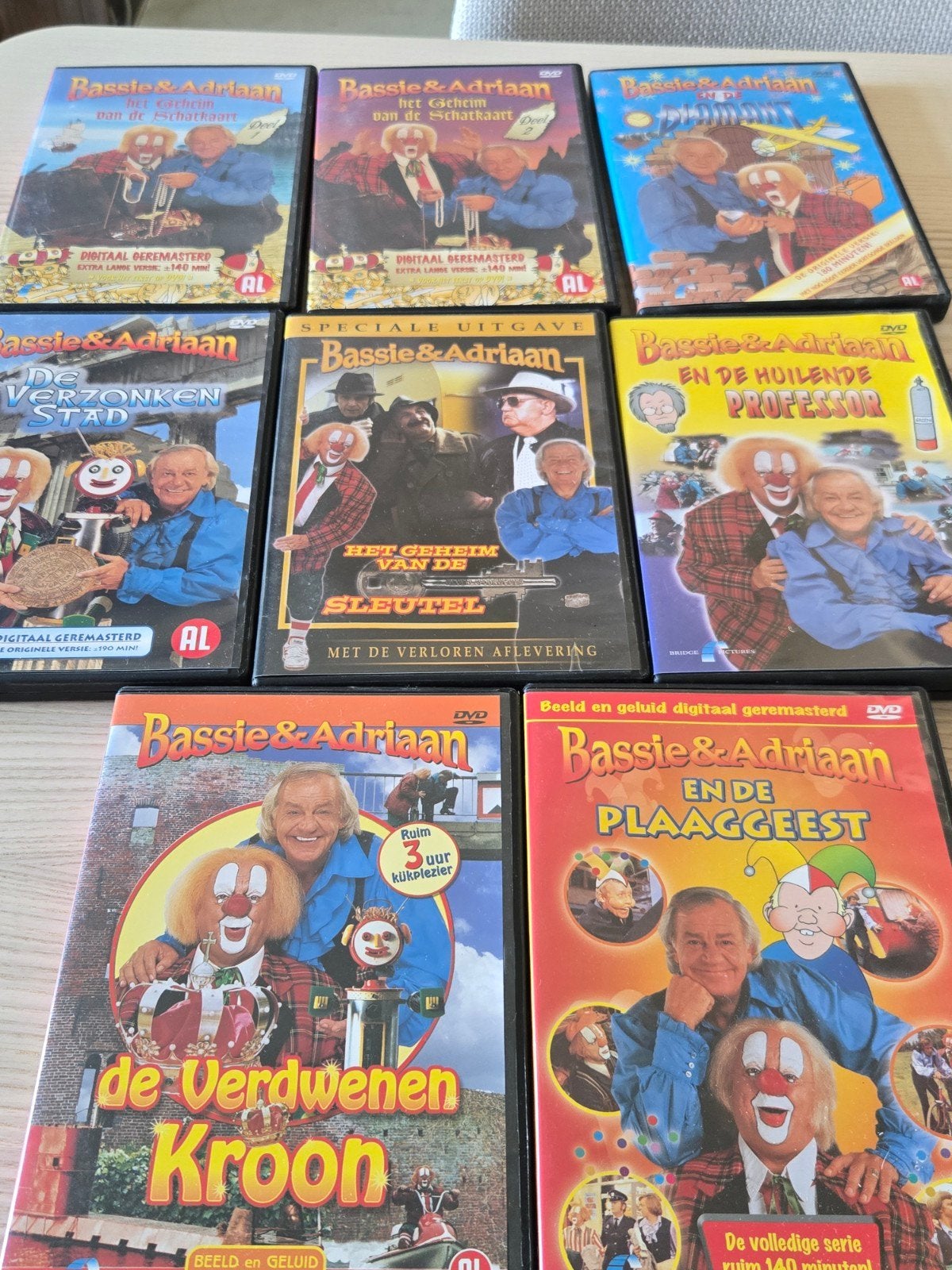 bassie en Adriaan dvds, Cd's en Dvd's, Alle leeftijden, Zo goed als nieuw, Ophalen of Verzenden, Nederlands