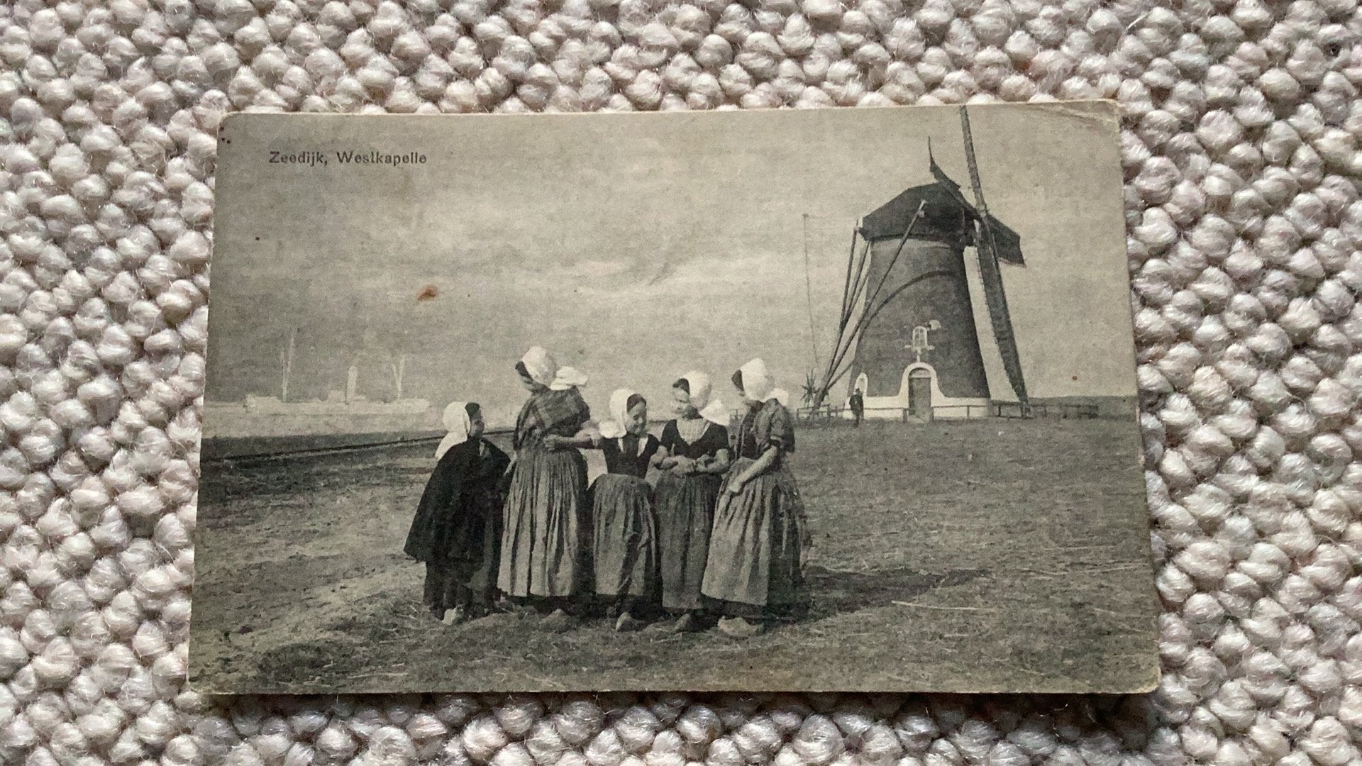 Ansichtkaart Westkapelle Zeedijk begin 1900. 1000, Ophalen of Verzenden, Voor 1920, Gelopen, Zeeland