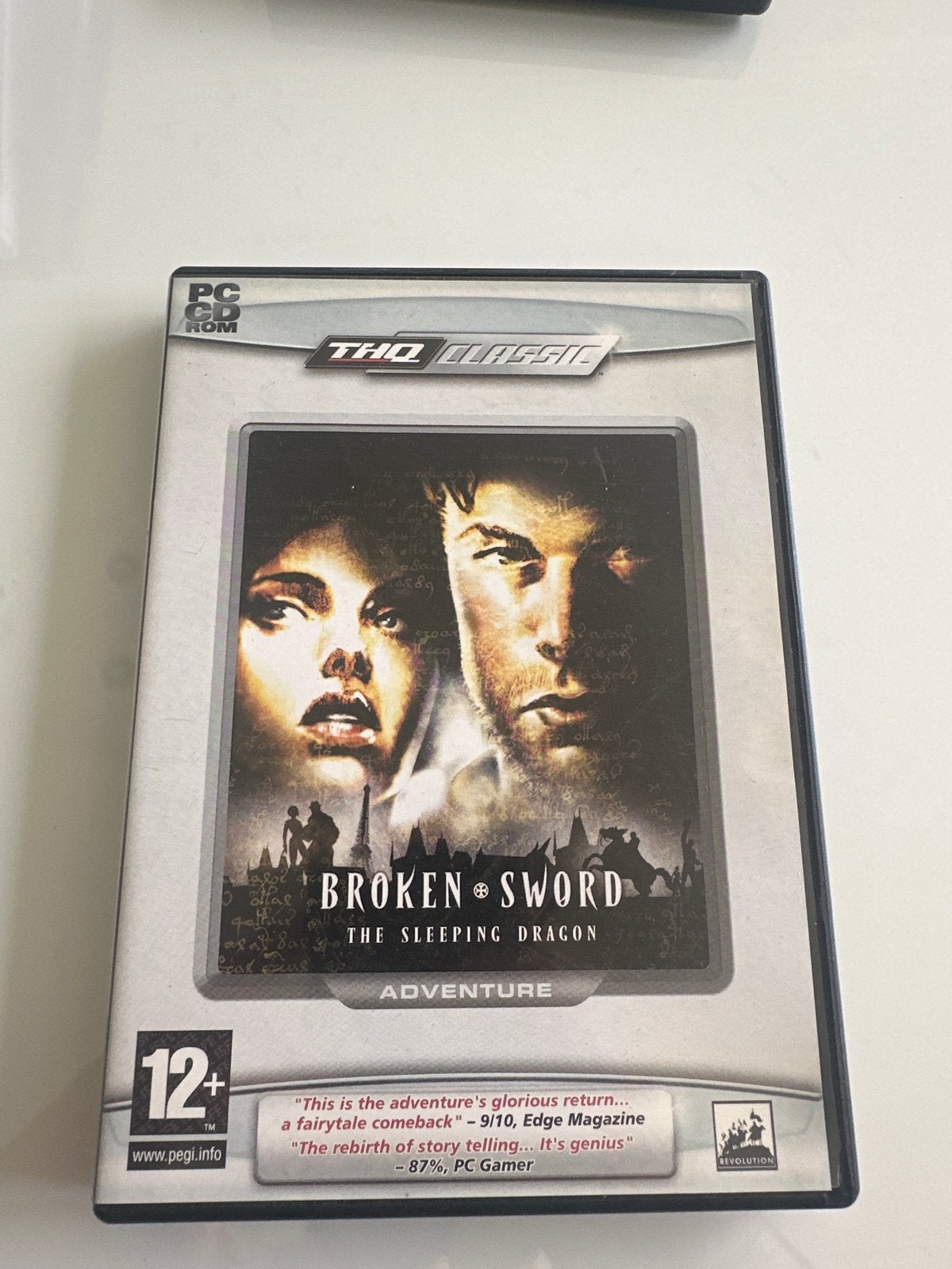 Broken Sword: The Sleeping Dragon - PC CD-ROM, Avontuur en Actie, Gebruikt, 1 speler, Ophalen of Verzenden