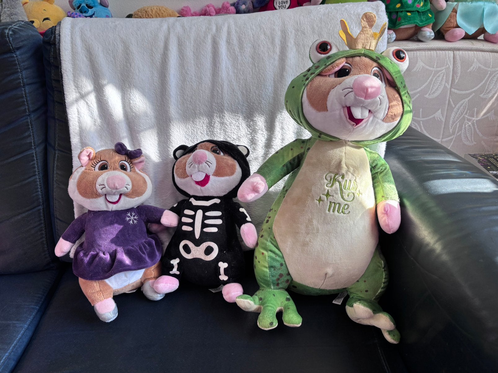 AH hamsters, Kinderen en Baby's, Speelgoed | Knuffels en Pluche, Ophalen of Verzenden, Gebruikt, Overige typen, Albert Heijn