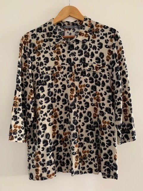 Geisha Dames blouse - z.g.a.n. - maat 42, Geisha, Meerkleurig, Maat 42/44 (L), Nieuw