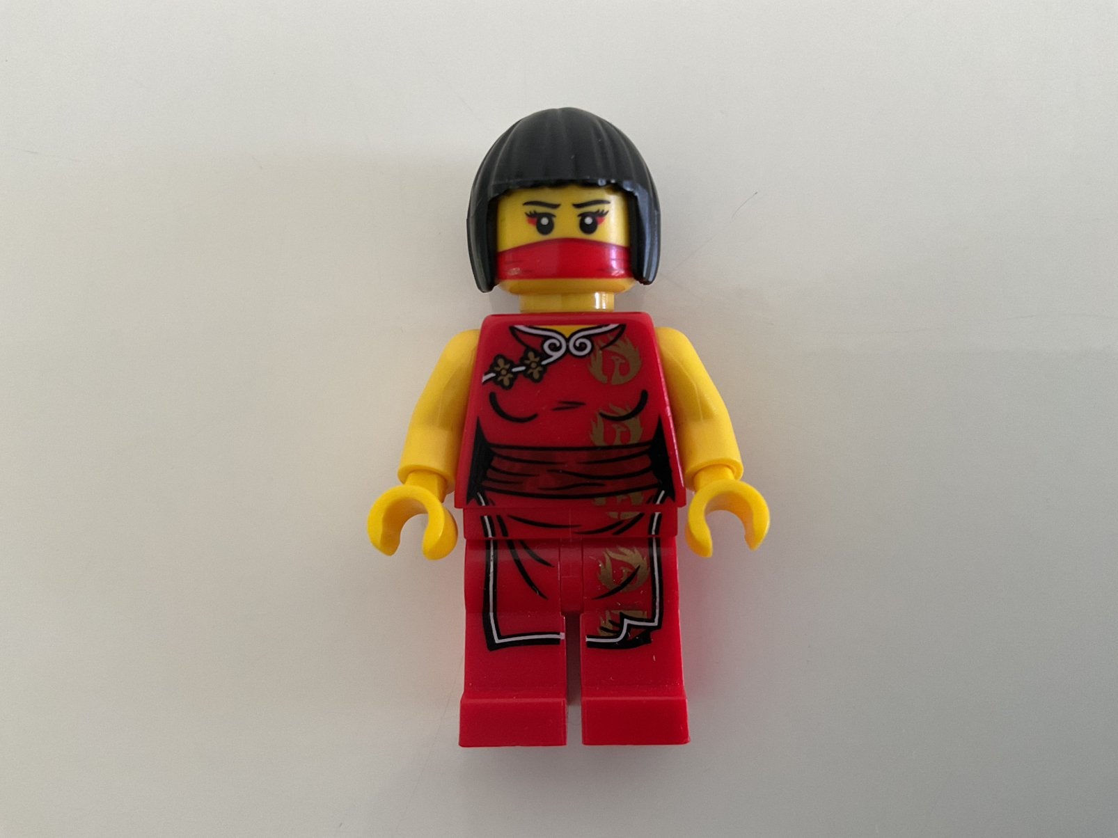 LEGO Ninjago - minifiguur - njo0012 - Nya - Golden Weapons, Lego, Ophalen of Verzenden, Zo goed als nieuw, Minifiguur